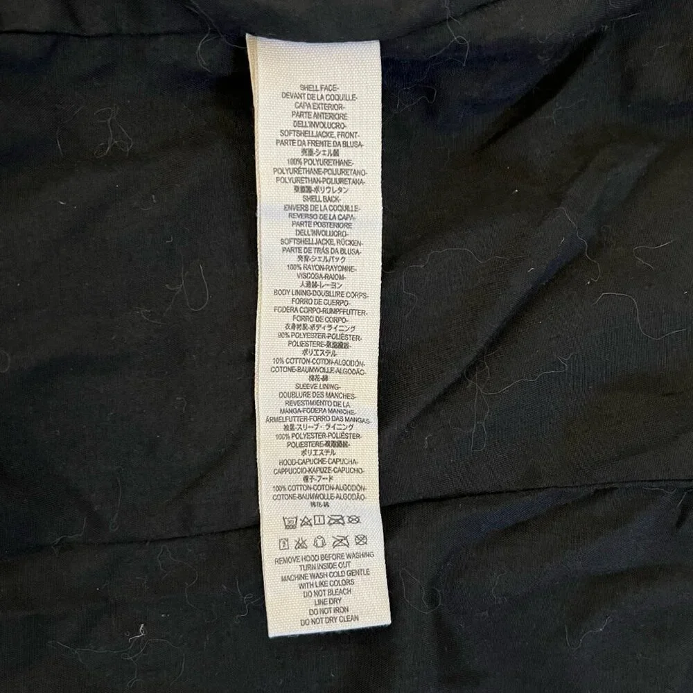 Free People Cleo Leather Moto Black Hooded Jacket Soft Grunge Hot Girl Elevated - Picture 6 of 14